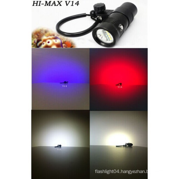 underwater led lights for commercial diving, 100m waterproof led video light, underwater camera light